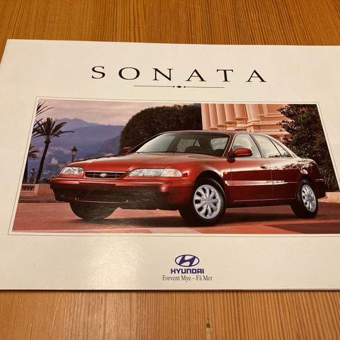 BILBROSJYRE - HYUNDAI SONATA - 1995