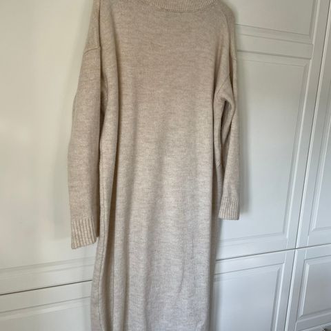 Kjole, So Fine Knit Dress, beige, M/L