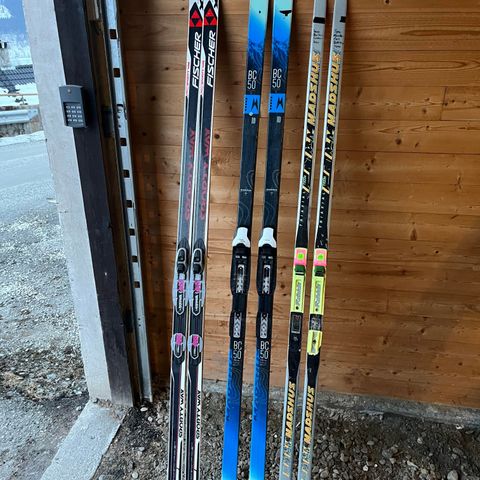 Diverse ski til salgs