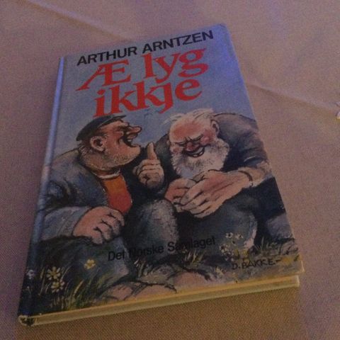 Arthur Arntzen bok - Æ lyg ikkje & Æ sei ikkje meir  2 bøker