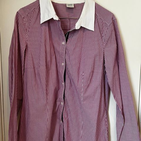 Bluse og cardigan fra Mexx og Esprit