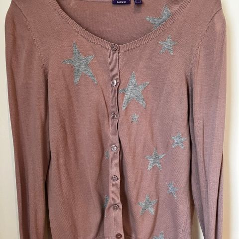 Bluse og cardigan fra Mexx og Esprit