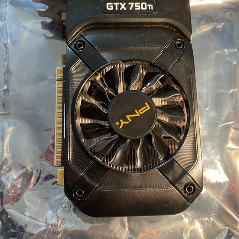 Skjermkort GTX 750ti selges for 300 kroner