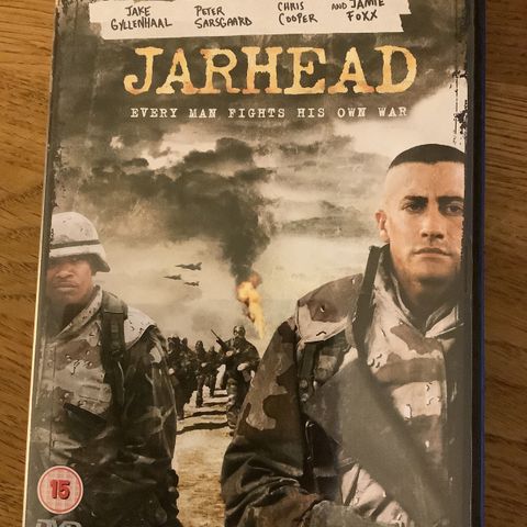 Action Spenning  JARHEAD Every man fight his own war 2006 DVD Engelsk 15 år