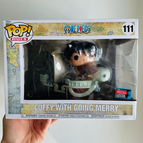 Funko Pop! Luffy with Going Merry | One Piece (111) Fall Convention Exclusive