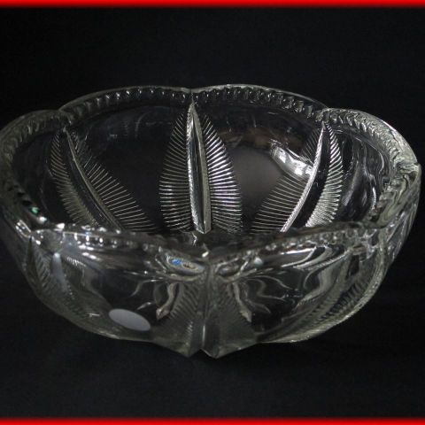 Hadeland glass Palme skål 1908-1925.