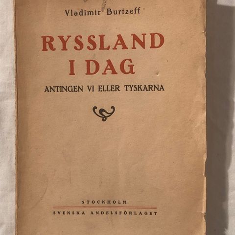 Russland i dag - For hundre år siden