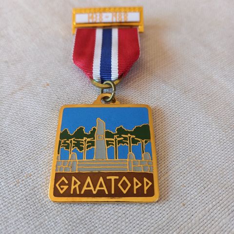 Medalje Graatoppfestivalen.1988