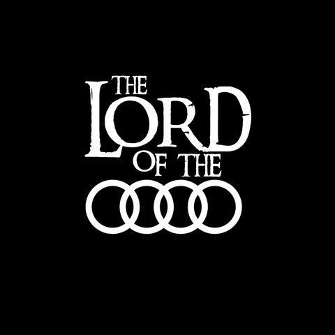 The Lord Of The Rings (Audi) sticker