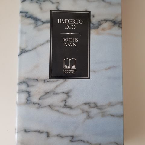 Århundrets bibliotek: Umberto Eco: Rosens navn