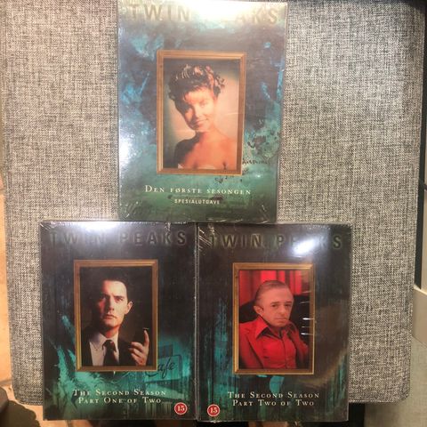 Twin Peaks Sesong 1-2 DVD