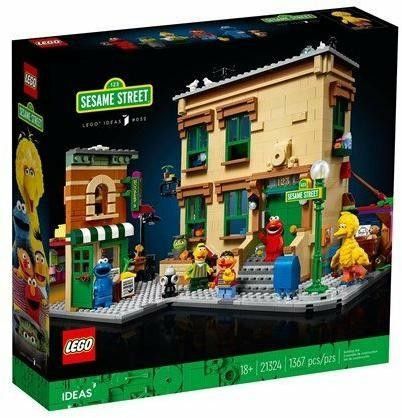 Lego 21324 sesame street ny og uåpnet