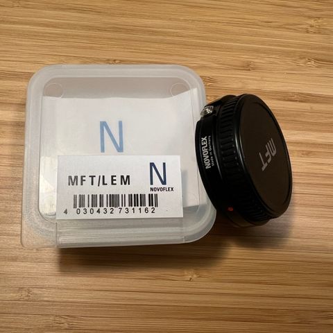 Novoflex adapter, Leica M til Micro 4/3
