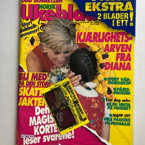 Norsk Ukeblad 14/15 1998 NY original plast