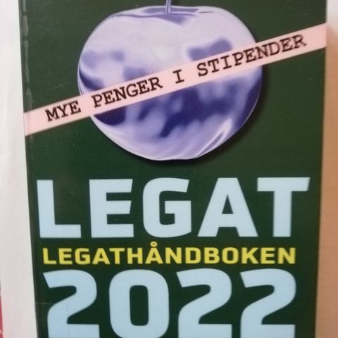 Legathåndboken 2022.  Oversikt stipender studier