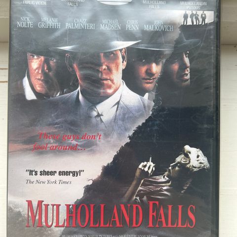 Mulholland Falls (DVD) NY !