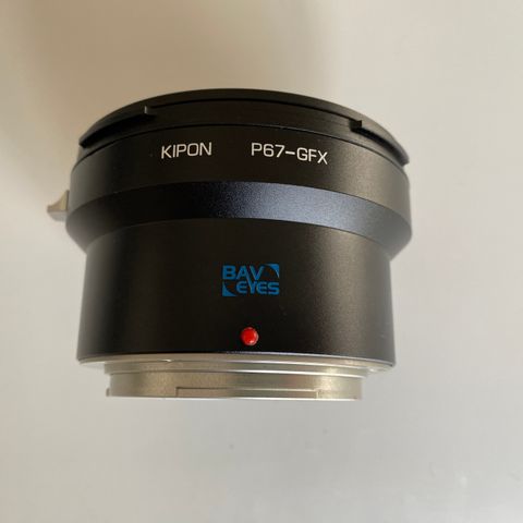 Kipon Baveyes 0.7x Speedbooster Pentax 67 - Fujifilm GFX