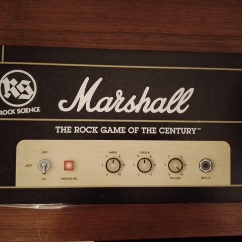 MARSHALL - Rock Science - The Rock game of the Century