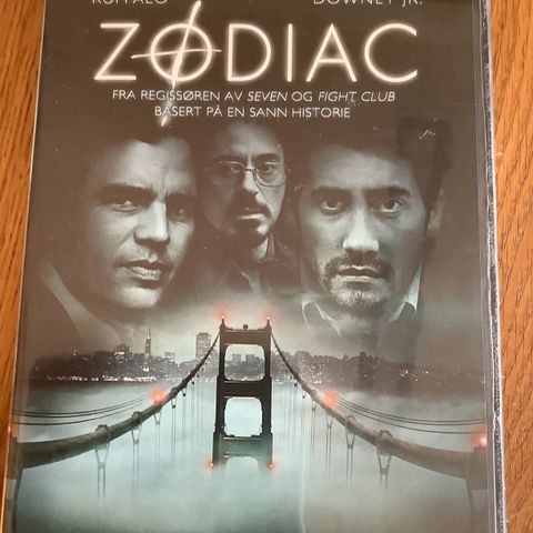 Action Thriller ZODIAC  Seriemorder Norsk tekstet. 2007 151 min 15 år.