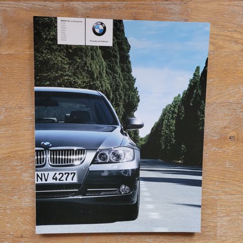 Brosjyre BMW 3-serien 2006 (E90)