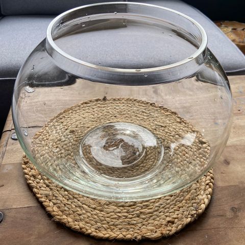 Glassbolle/vase