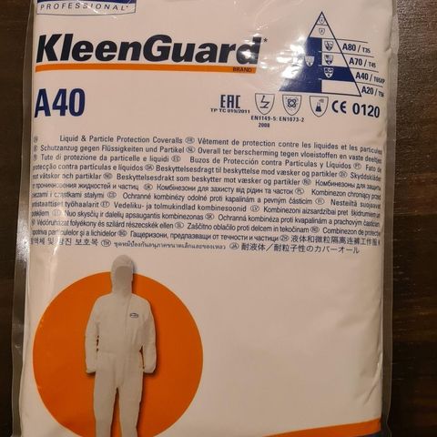 12 stk KleenGuard Vernedress/Engangsdress