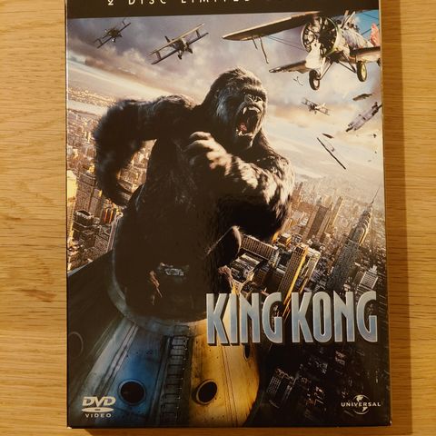King Kong DVD selges