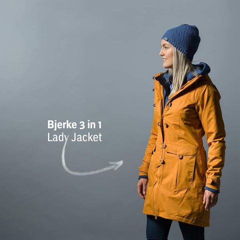 Bergans Bjerke 3in1 lady coat