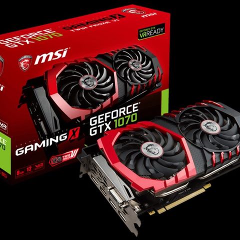 MSI GTX 1070 8GB