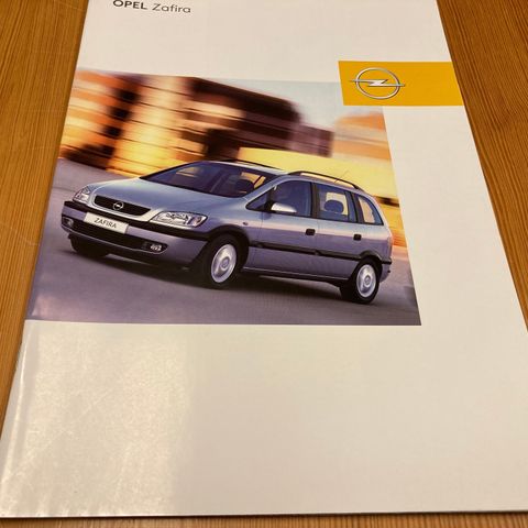 BILBROSJYRE - OPEL ZAFIRA - 2002