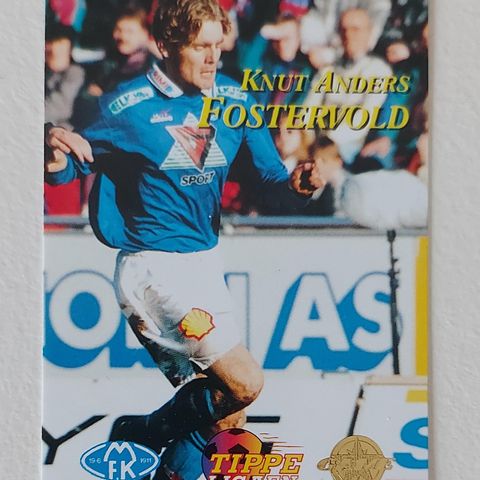 Fotballkort.  Game 1986. Knut Anders Fostervold. Kort 015