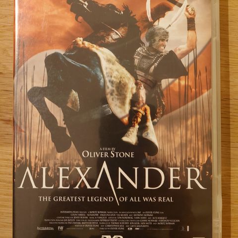 Alexander DVD selges