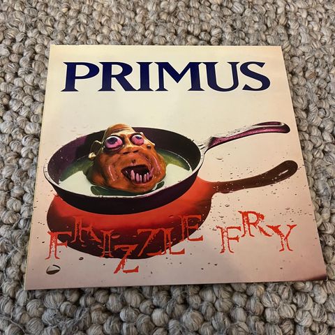 Primus  – Frizzle Fry  - Lp - Rare Europe 1990 - First Press - Pen Kvalitet