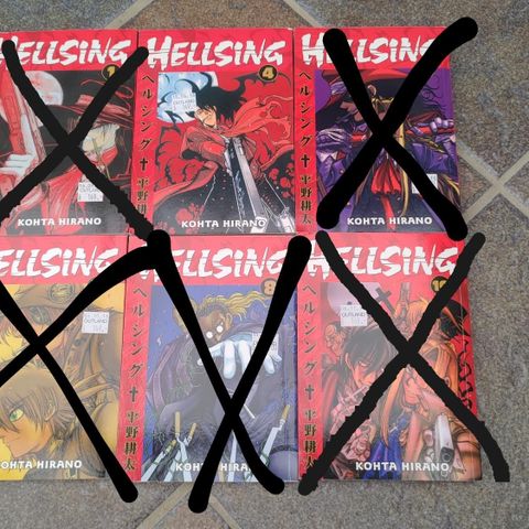 Hellsing Manga Volum 4