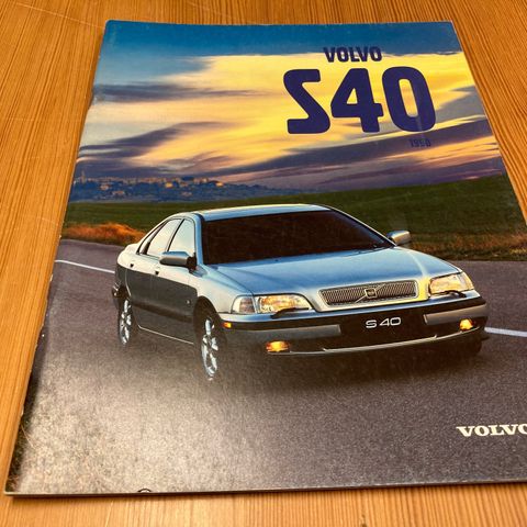 BILBROSJYRE - VOLVO S40 - 1998