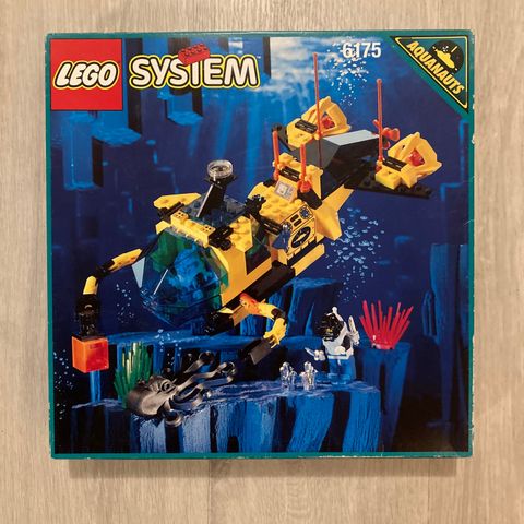 Lego System Aquanauts 6175 uåpnet