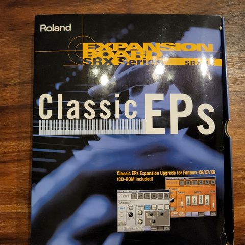 Roland Classic EP SRX 12 el piano lyd kort