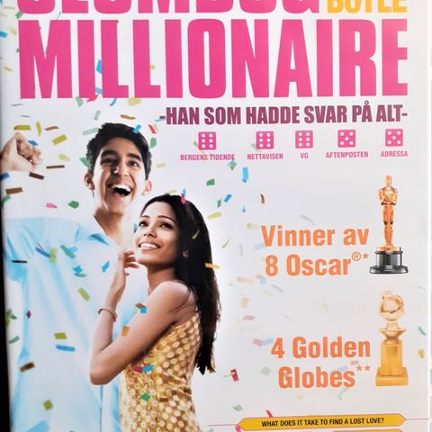 Slumdog Millionaire, norsk tekst