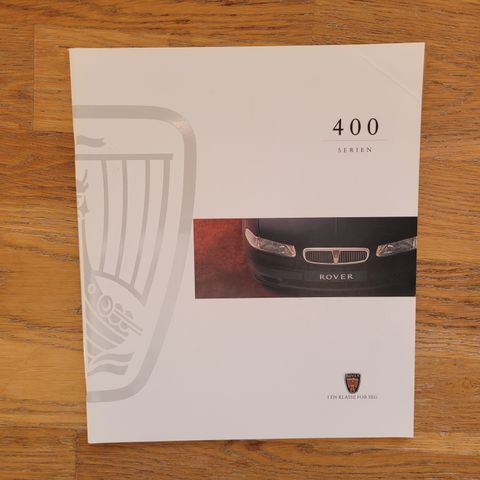 Brosjyre Rover 400