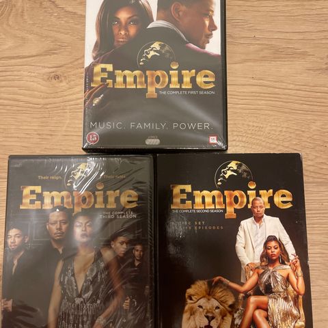 Empire sesong 1-3 (DVD)