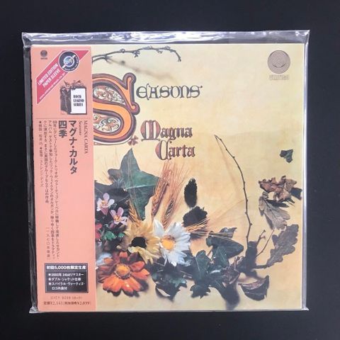 MAGNA CARTA  Seasons JAPAN MINI LP CD - NY!