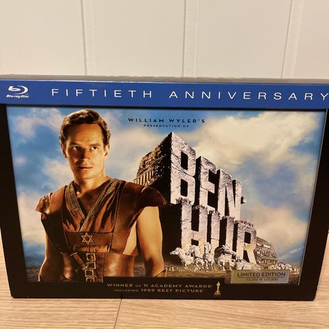 Ben-Hur samlerutgave (Blu-ray)  Limited deluxe edition boks, samlerobjekt film