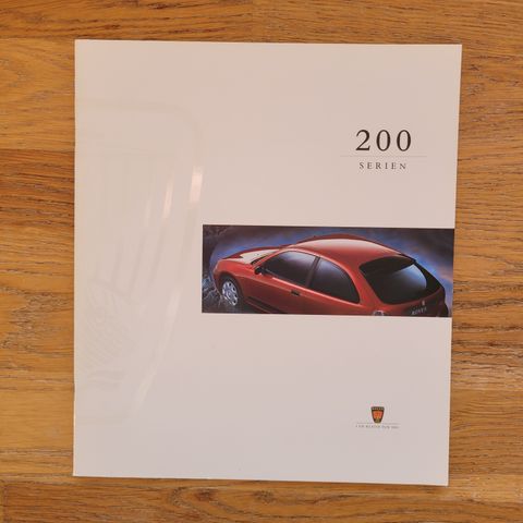 Brosjyre Rover 200