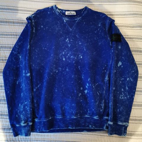 Stone Island Off-Dye Cotton Fleece Sweater