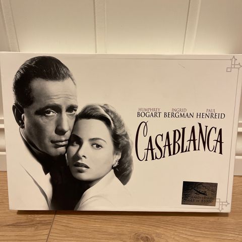Casablanca samlerutgave (Blu-ray)  Limited deluxe edition boks, samleobjekt film