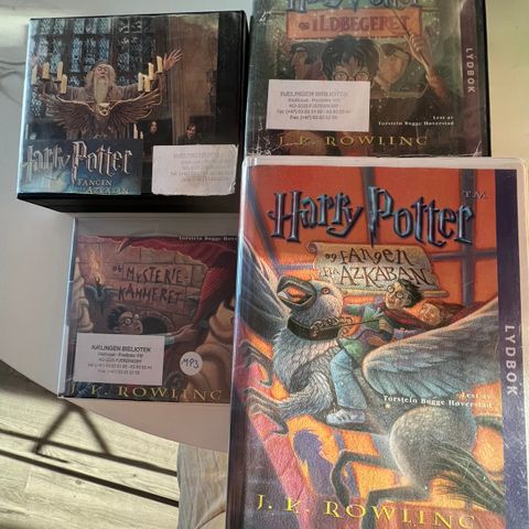 Harry Potter - Lydbøker - Kassett og CD!