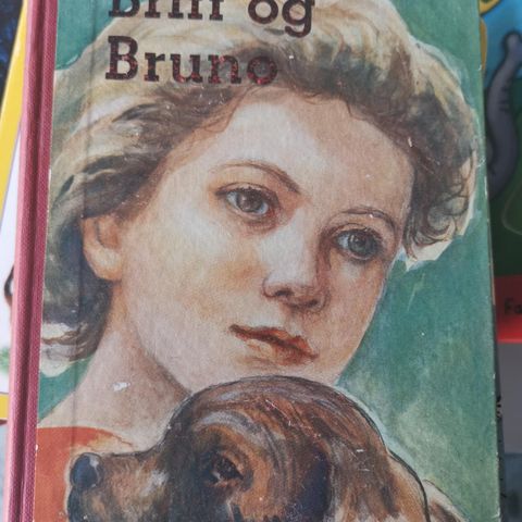 Kr 5 PEN BOK BRITT OG BRUNO 1953 ROAR COLBJØRNSEN