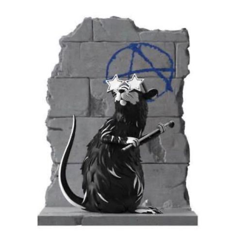 Banksy Anarchy Rat Anarchy Rat Mighty jaxx Banksy BRANDALISM