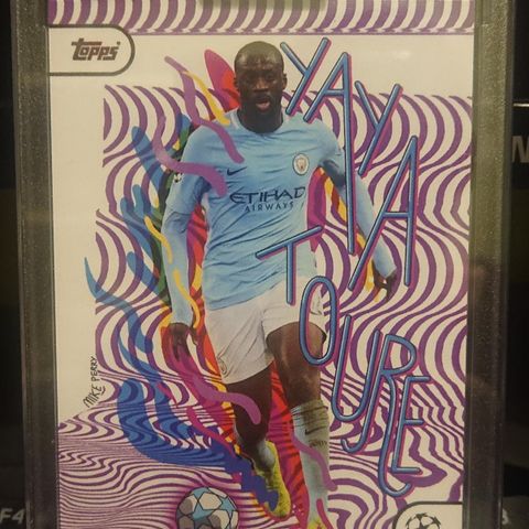 Yaya Touré, Manchester City, Topps Project22 fotballkort