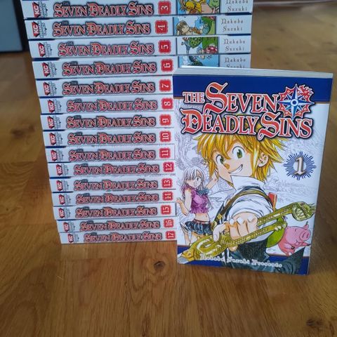 The Seven Deadly Sins volum 1-17